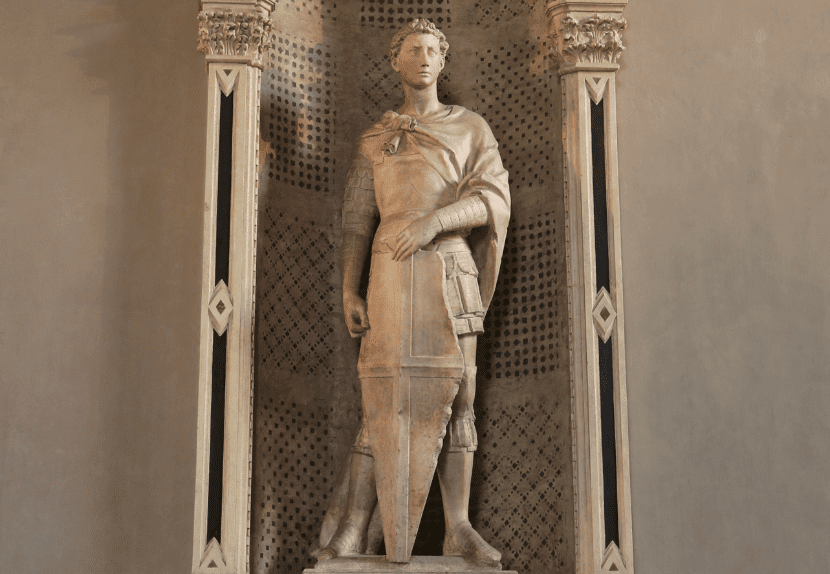 “St. George” by Donatello (Bargello)