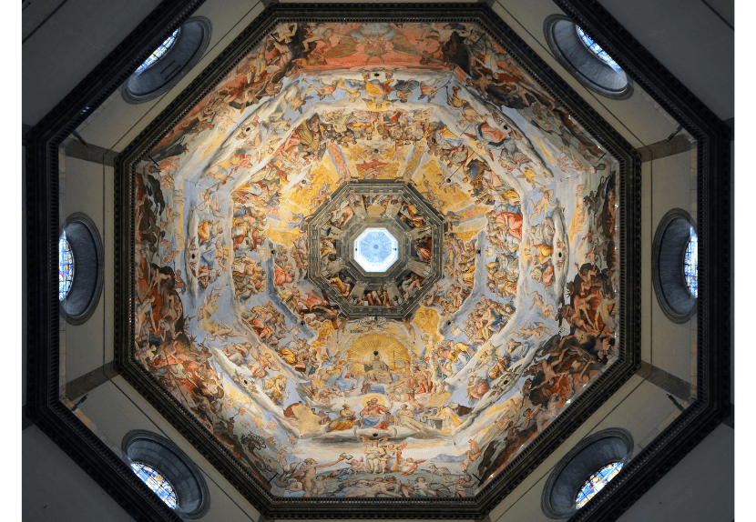"Last Judgement" by Giorgio Vasari (Cathedral's fresco)