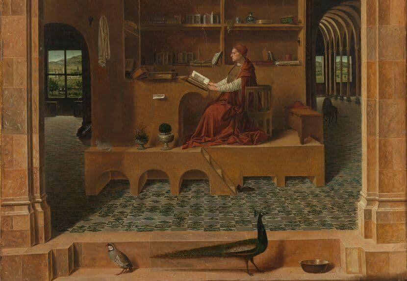 "Saint Jerome in His Study" by Antonello da Messina