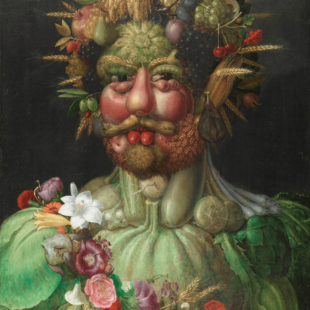 "Vertumno" by Giuseppe Arcimboldo