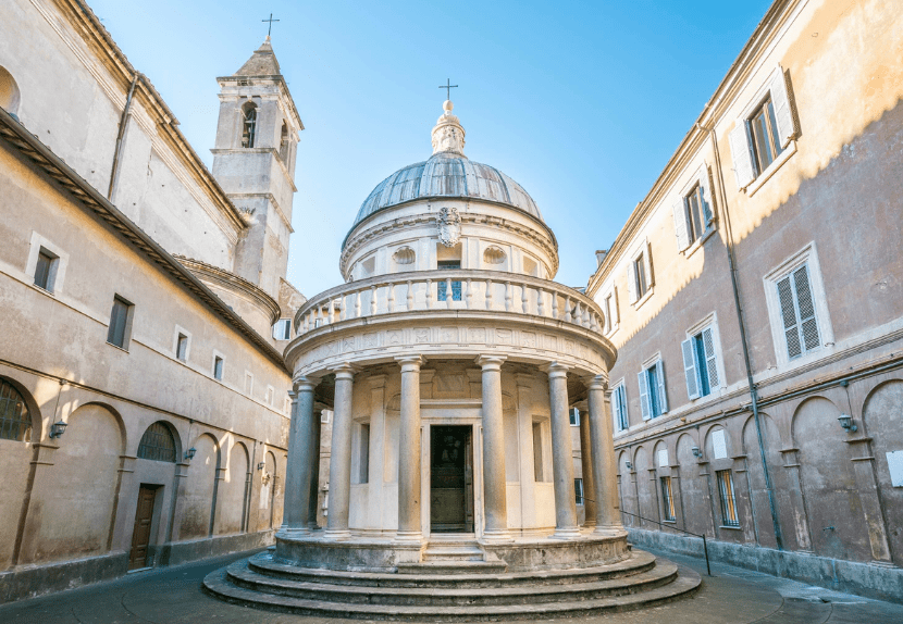 "The Tempietto" by Bramante