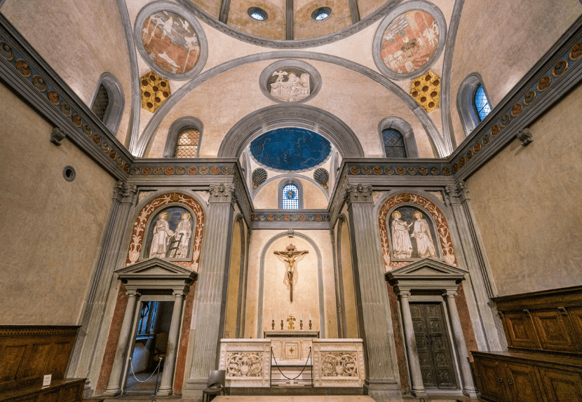 "The Old Sacristy" by Filippo Brunelleschi