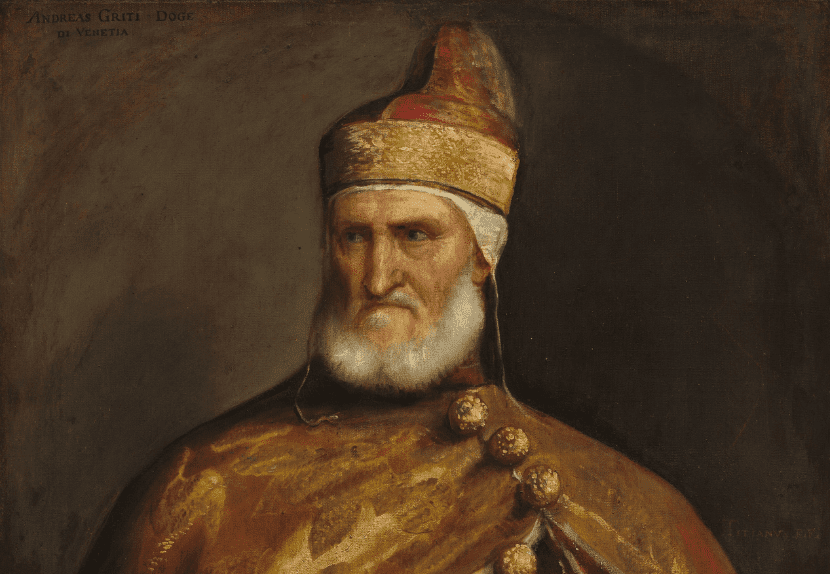 "Portrait of Doge Andrea Gritti" by Titian