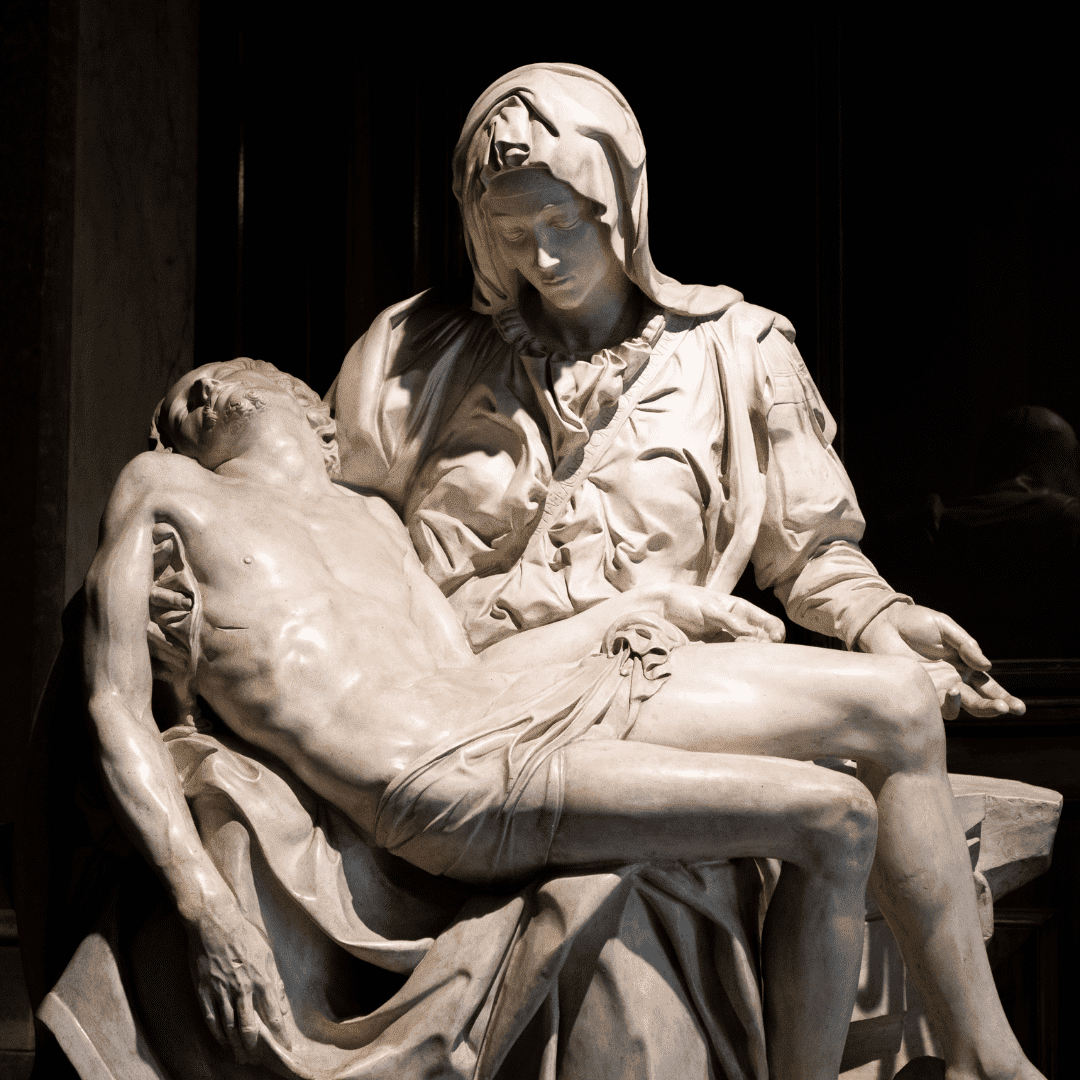 "Pietà" by Michelangelo Buonarroti