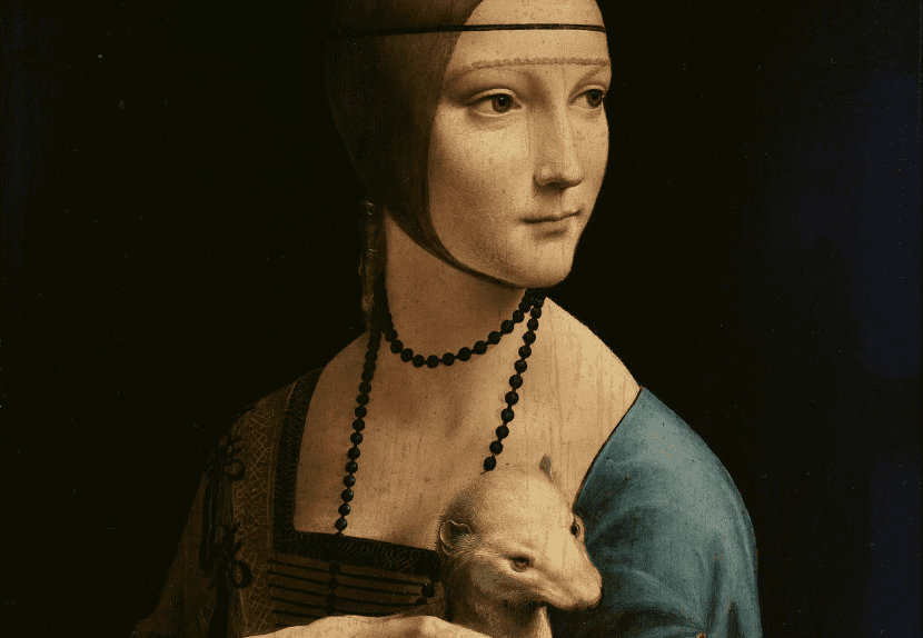 "Lady with an Ermine" by Leonardo da Vinci