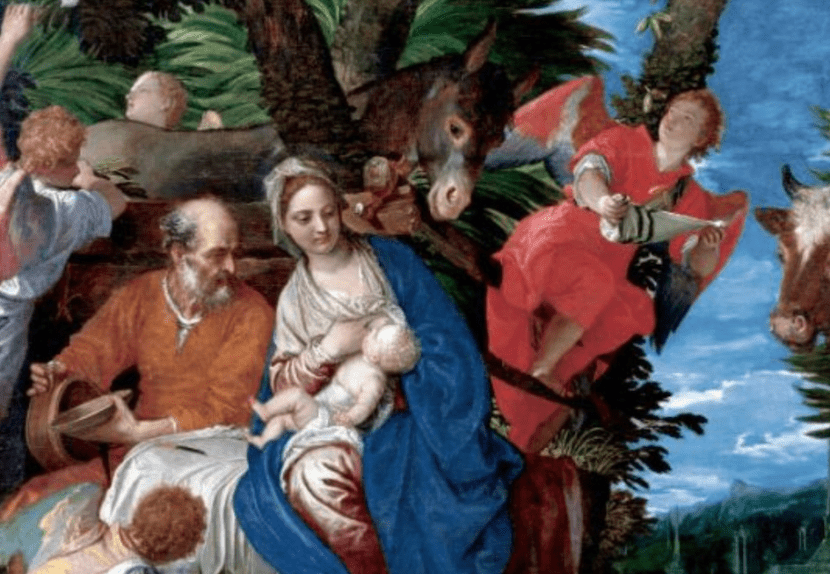 "Rest on the flight into Egypt" by Paolo Veronese