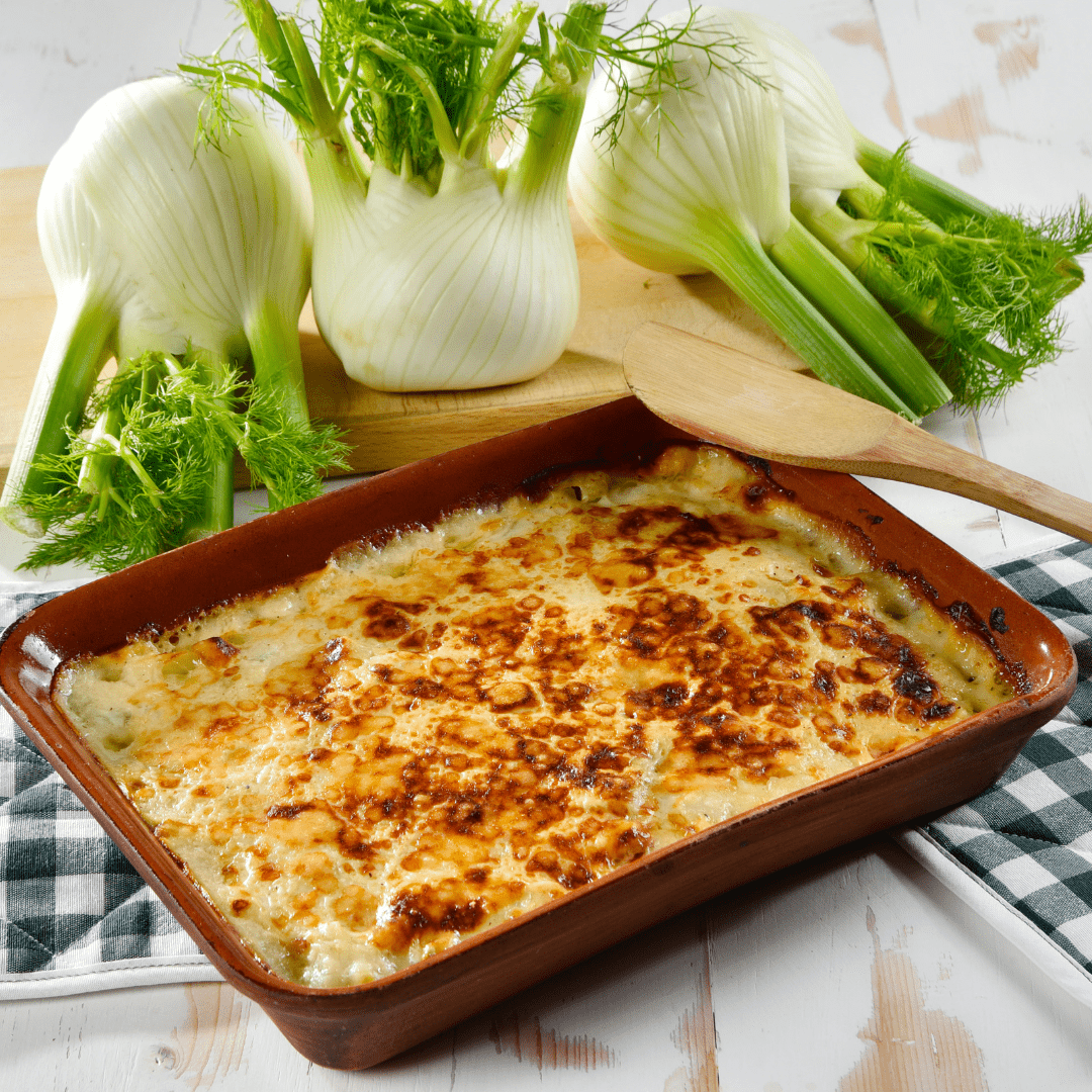 Finocchi Gratinati (Fennel au Gratin)