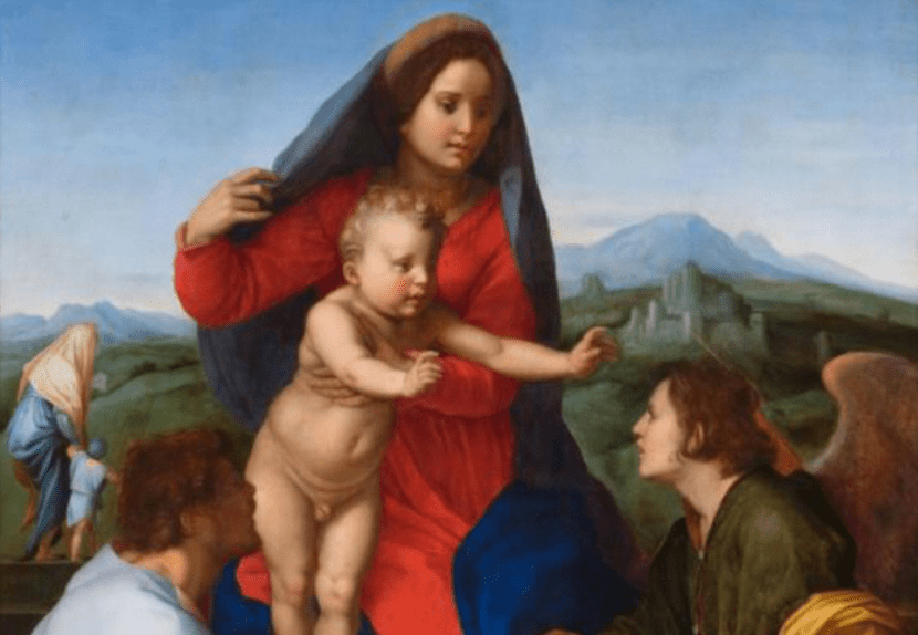 "Madonna della Scala" (“Madonna of the Stairs”), after Andrea del Sarto, Ringling Museum