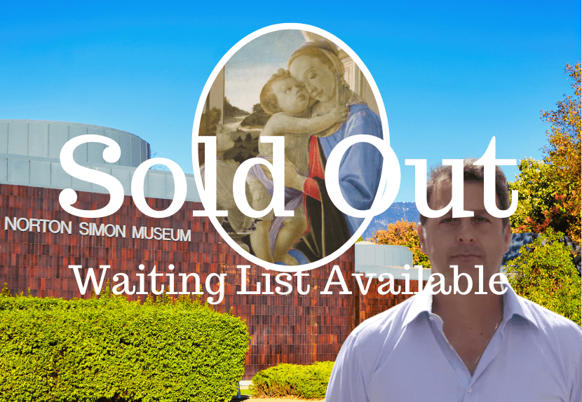 NORTON SIMON MUSEUM | “Italian Renaissance Masterpieces” In-Person Lecture Tour - 3:00pm