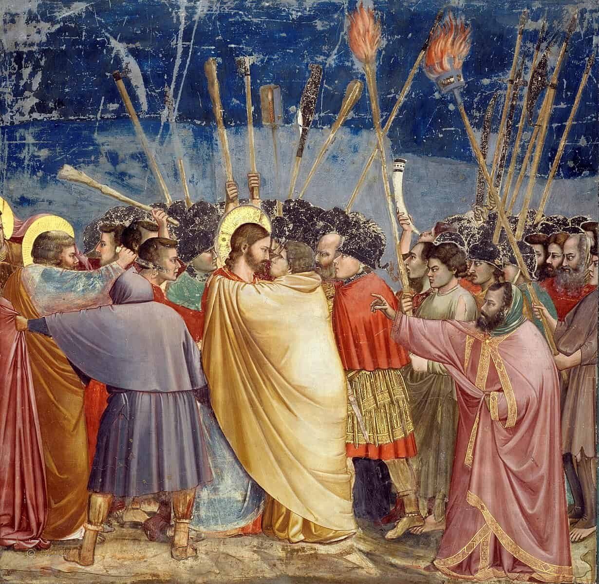 "The Kiss of Judas" by Giotto di Bondone