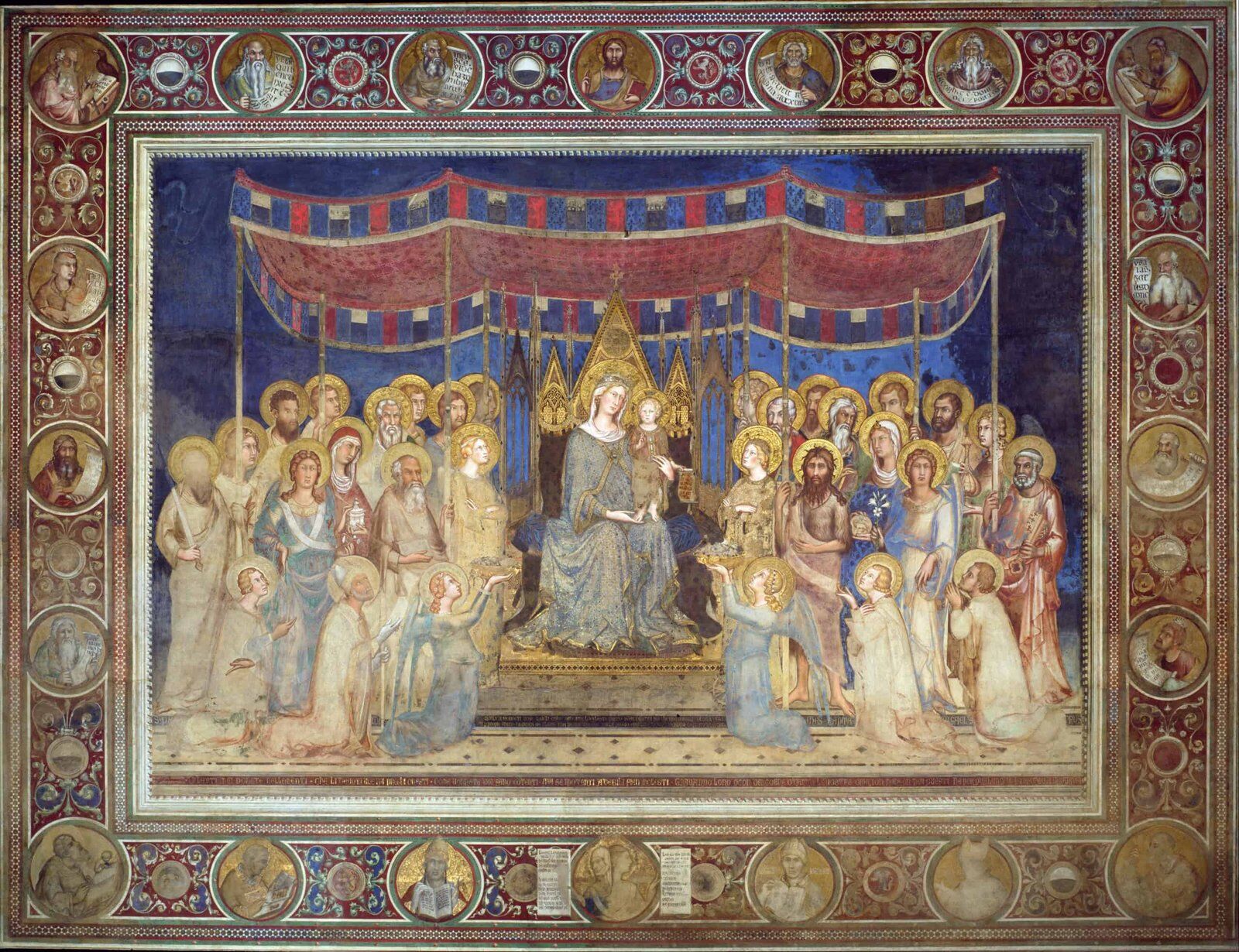 "Maestà" by Simone Martini