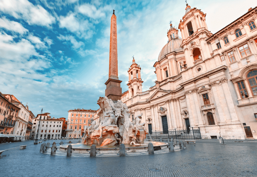 "Fountain of the Four Rivers" by Bernini