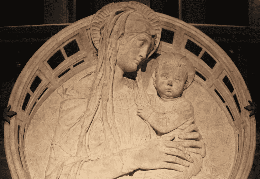 "Madonna del Perdono" by Donatello (Siena)