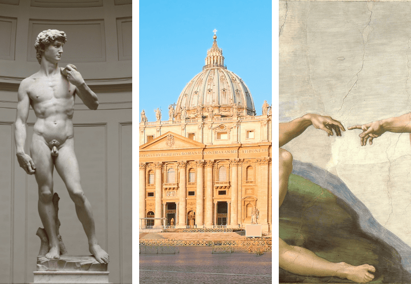 BUNDLE ONLINE ART HISTORY COURSE | "The Divine Michelangelo: His Life and His Works" with Dr. Rocky Ruggiero LIVE COURSE