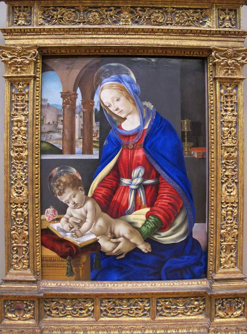 "Madonna and Child" by Filippino Lippi