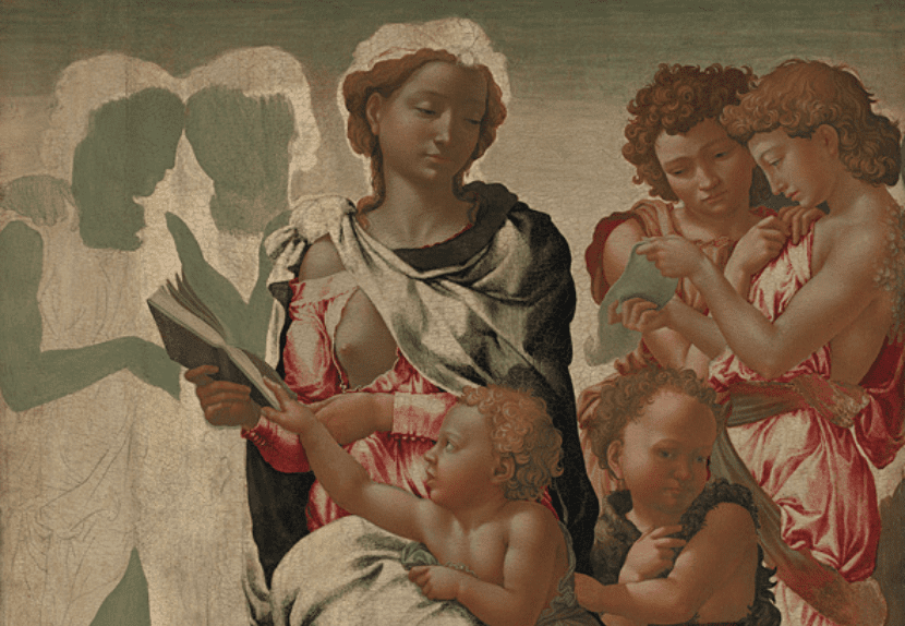 “The Manchester Madonna" Michelangelo