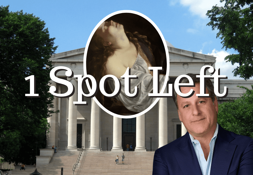 NATIONAL GALLERY OF ART | “Artemisia Gentileschi and Other Italian Renaissance Masterpieces” In-Person Lecture Tour - 10:45am