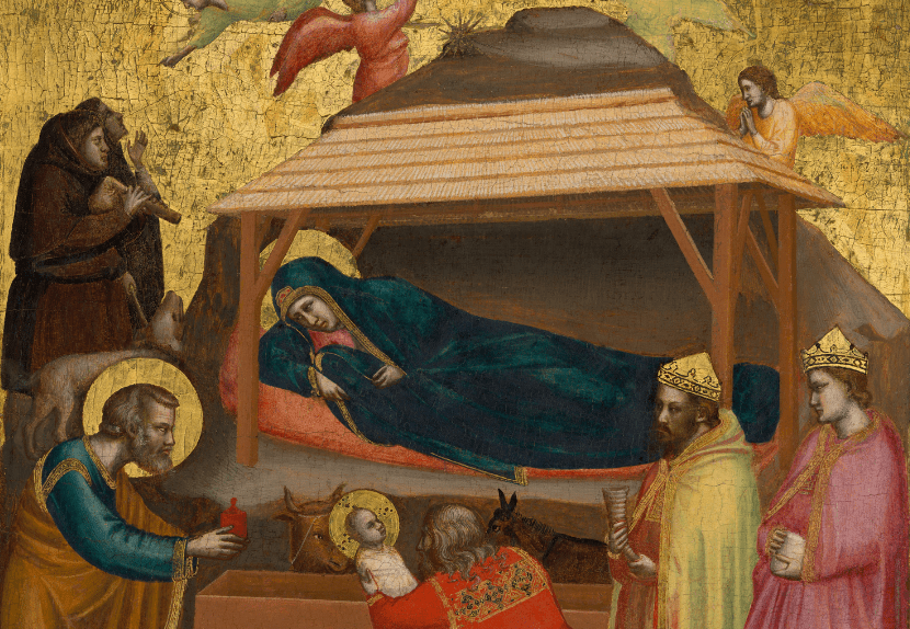 "The Adoration of the Magi" by Giotto