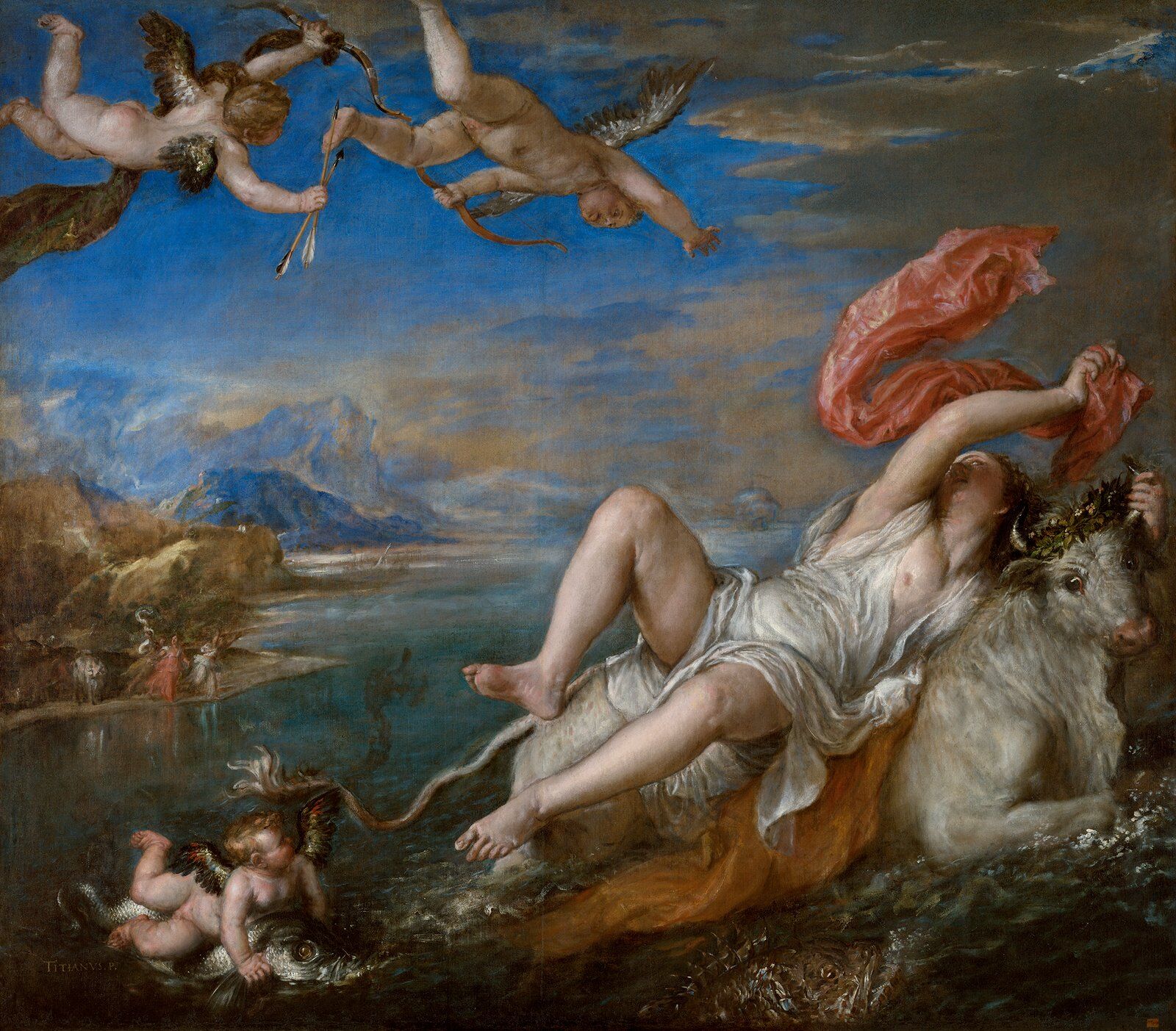 "The Rape of Europa" by Titian
