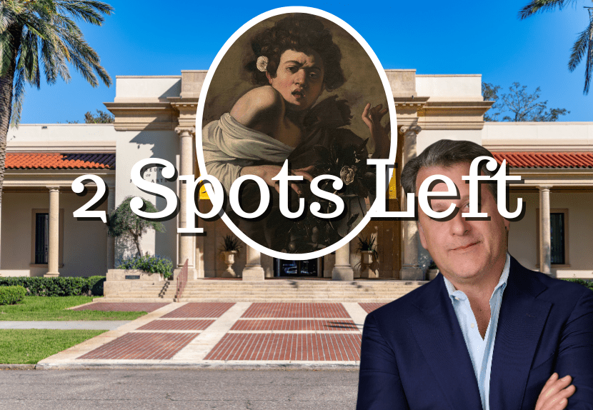 CARAVAGGIO IN ST. PETERSBURG, FLORIDA | In Person Lecture Tour - 3:00pm