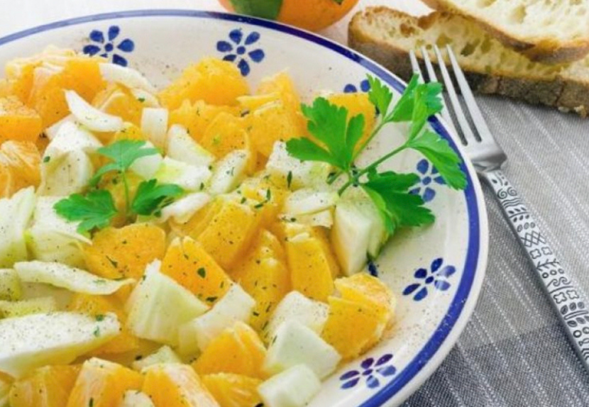 Insalata di finocchi e arance (Fenel and Orange Salad)