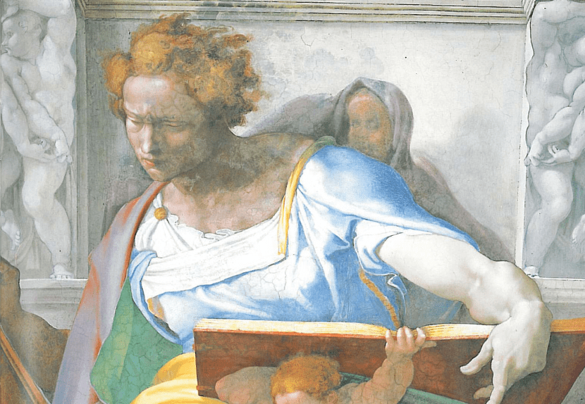 "The Prophet Daniel" by Michelangelo (from the Sistine Chapel Ceiling)