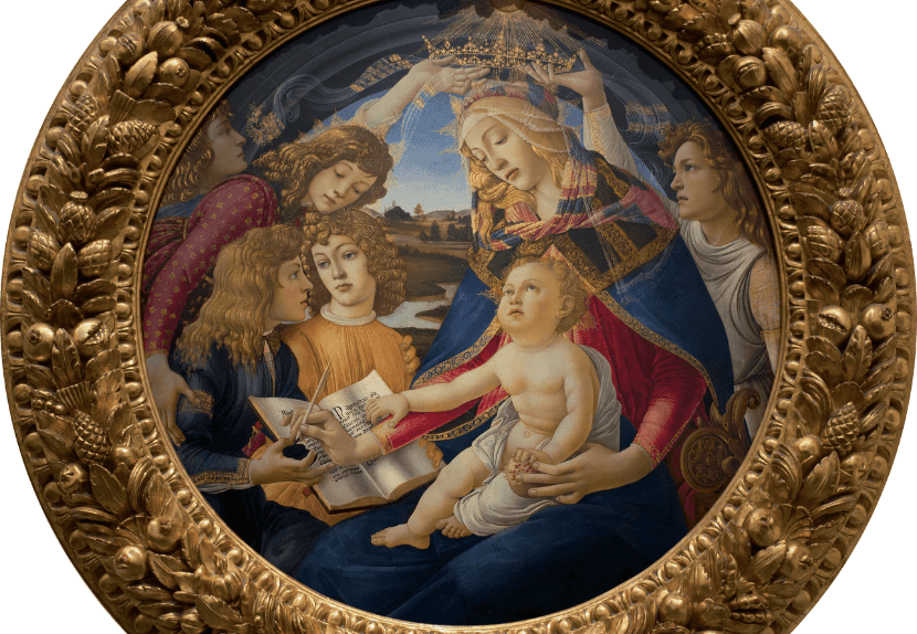 "Madonna of the Magnificat" by Botticelli