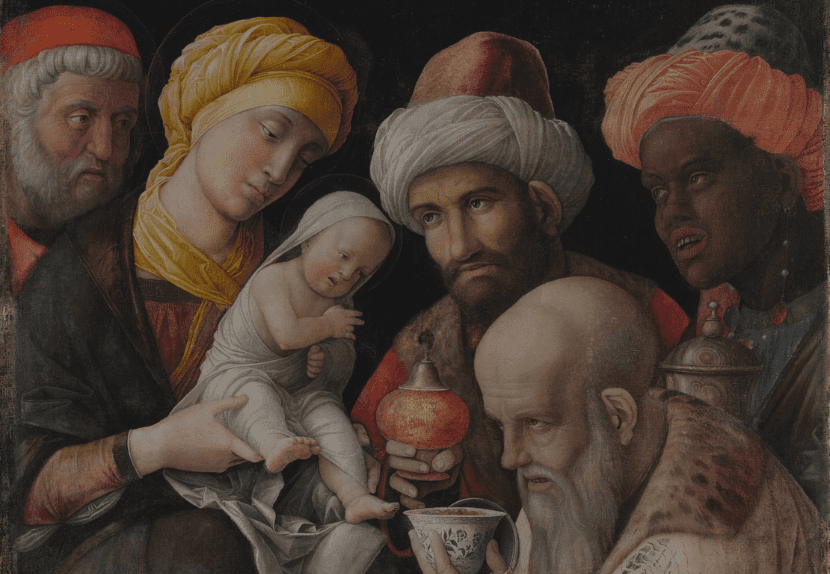 "The Adoration of the Magi" by Andrea Mantegna