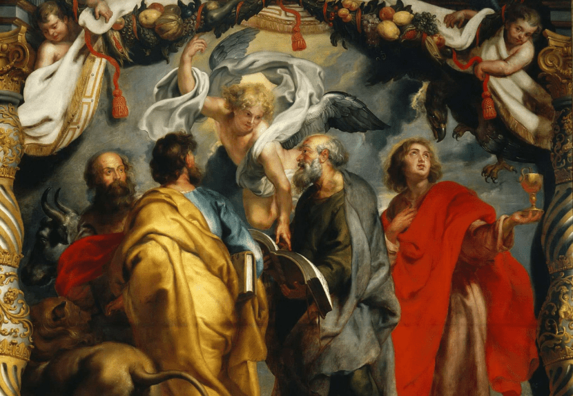 "The Four Evangelists” by Peter Paul Rubens (at the Ringling)