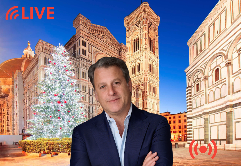 LIVE STREAM TOUR | "Christmas Lights in Florence, Italy" with Dr. Rocky Ruggiero