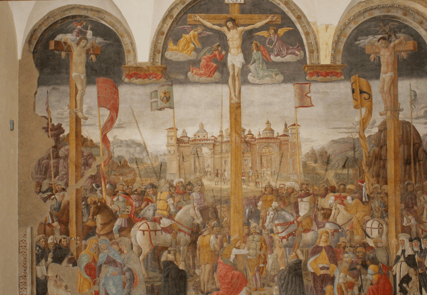 "Crucifixion" by Donato Montorfano