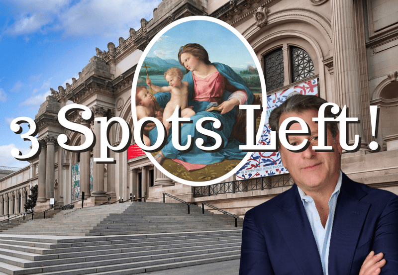 THE METROPOLITAN MUSEUM OF ART | "Raphael at the Met" Event- 3:30pm