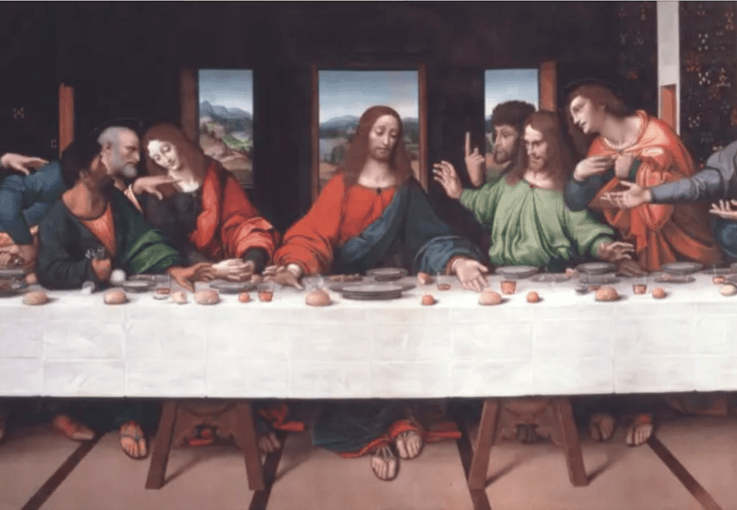 "Copy of Leonardo's The Last Supper" by Giampietrino and Antonio Boltraffio