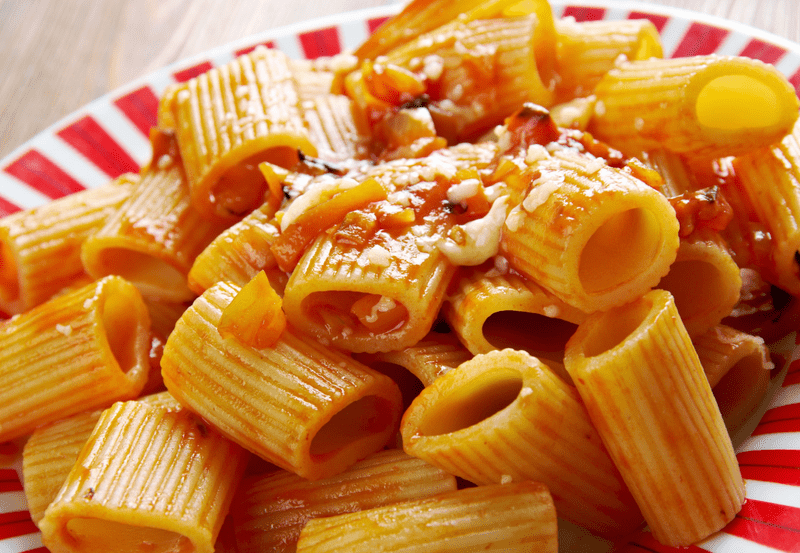 Rigatoni with Pajata