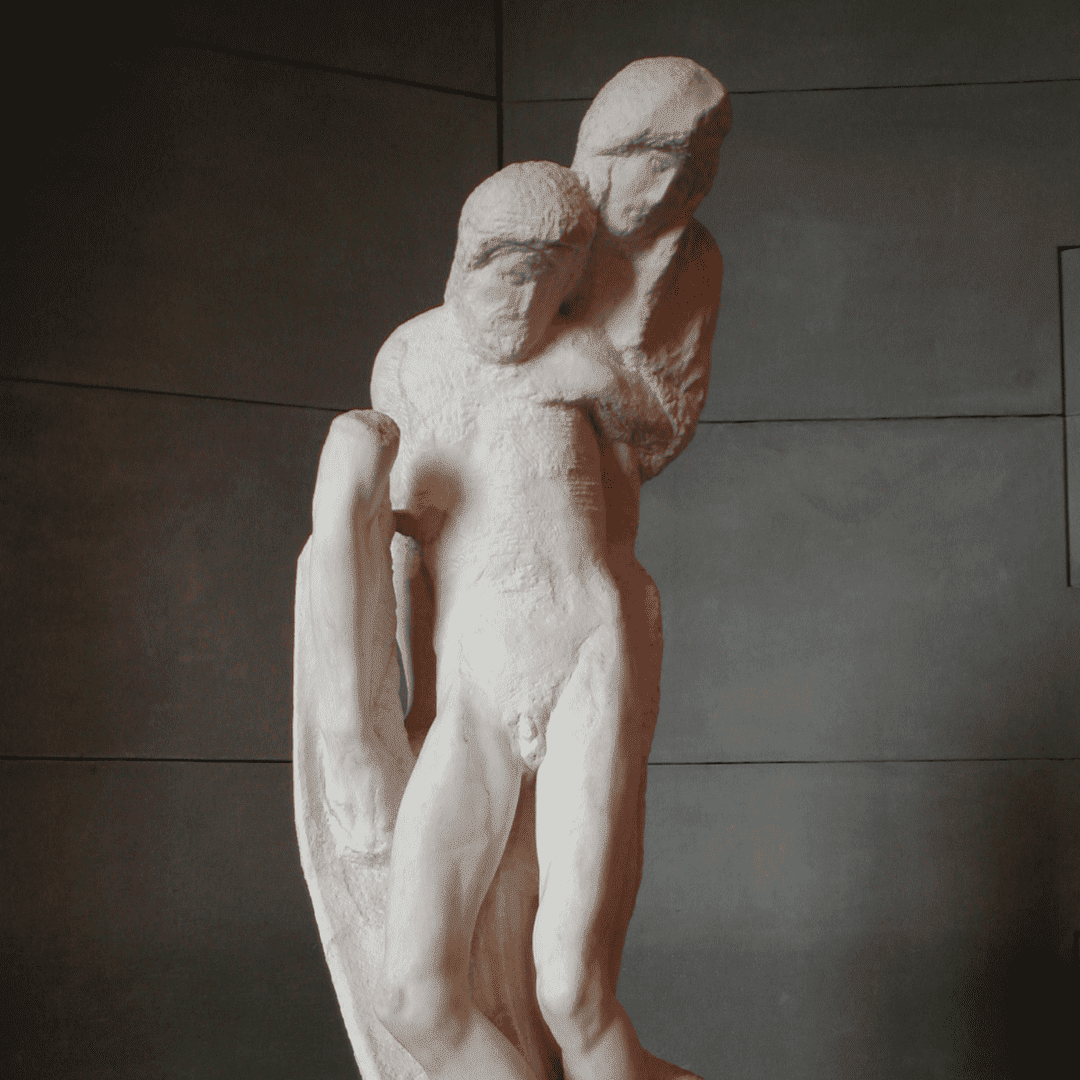 "Rondanini Pietà" by Michelangelo