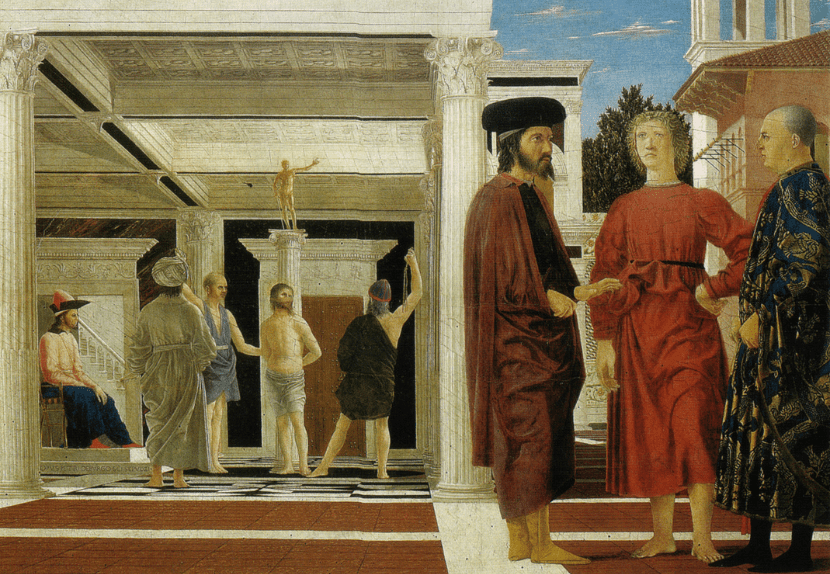 "The Flagellation"by Piero della Francesca