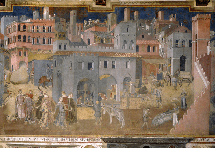 "Consequences of Good Government" by Lorenzetti