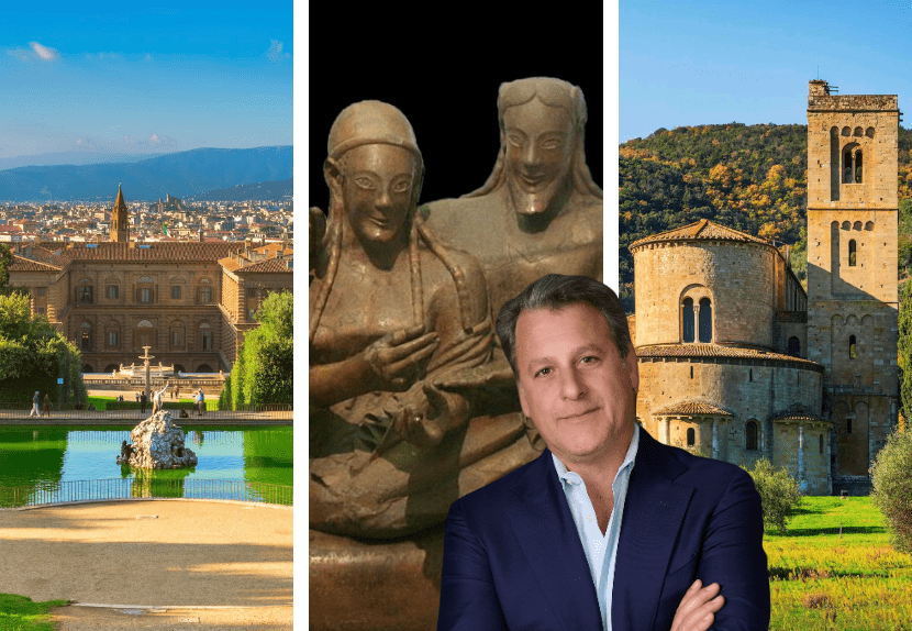 ONLINE ART HISTORY COURSE | "Tuscany Through the Ages: From the Etruscans to the Grand Dukes" with Dr. Rocky Ruggiero LIVE COURSE