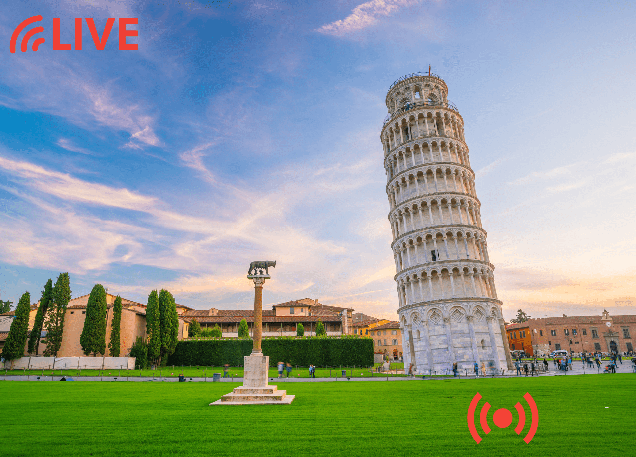 FLASH WEBINAR | "Live Virtual Tour of Pisa"