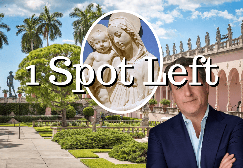 THE JOHN AND MABLE RINGLING ART MUSEUM, SARASOTA | “Italian Renaissance Masterpieces” – In Person Lecture Tour - 11:00am