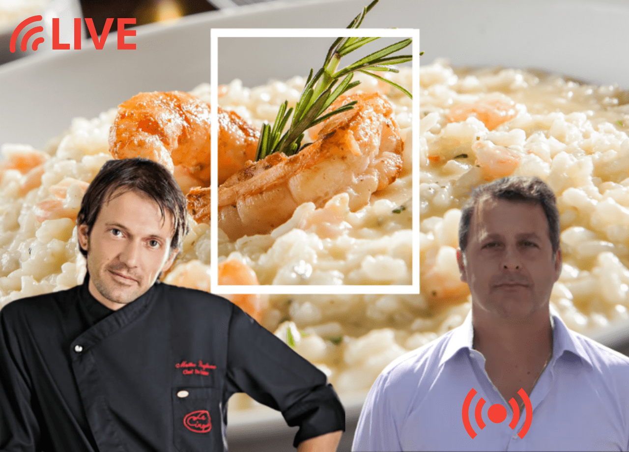 EXCLUSIVE WEBINAR | "Reinventing Risotto" with Executive Chef Matteo Boglione