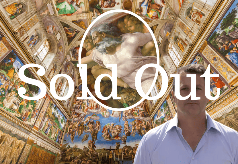 Exclusive After-Hours Visit to the Sistine Chapel with Rocky Ruggiero, Ph.D.