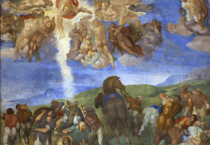 "The Conversion of St. Paul" by Michelangelo