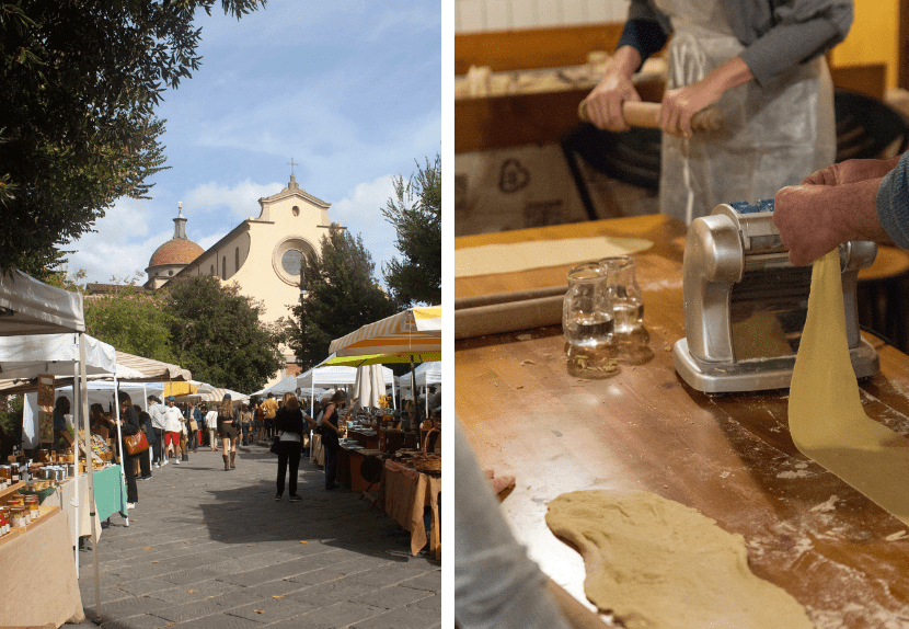 Private Cooking Class - "Neighborhood Shopping & Pasta Making" Morning/Lunch or Evening/Dinner