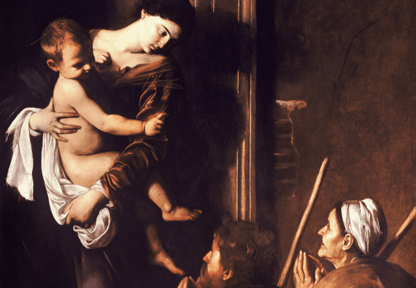 "Madonna of Loreto" by Caravaggio