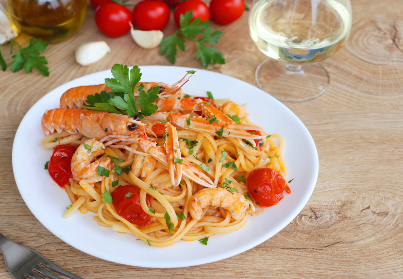 Linguine agli Scampi