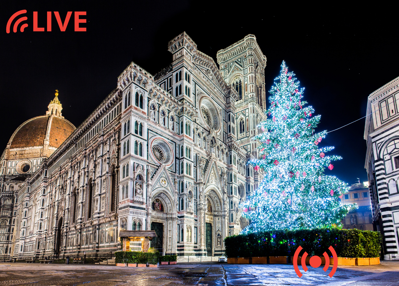 FLASH SEASONAL WEBINAR | "Live Virtual Tour of Christmas Decorations in Florence"