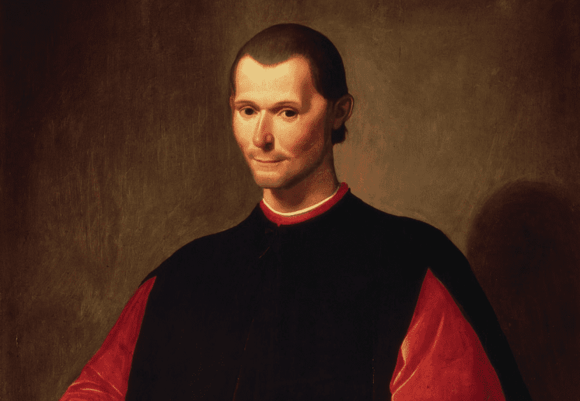 “Portrait of Machiavelli” by Santi di Tito