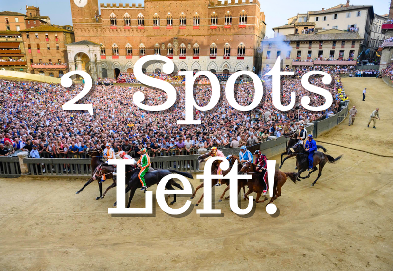 TRAVEL PROGRAM | "Palio Program - July 2027"