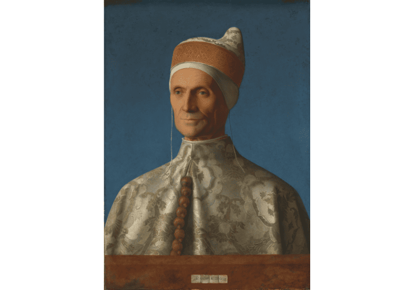 "Portrait of Doge Leonardo Loredan" by Giovanni Bellini